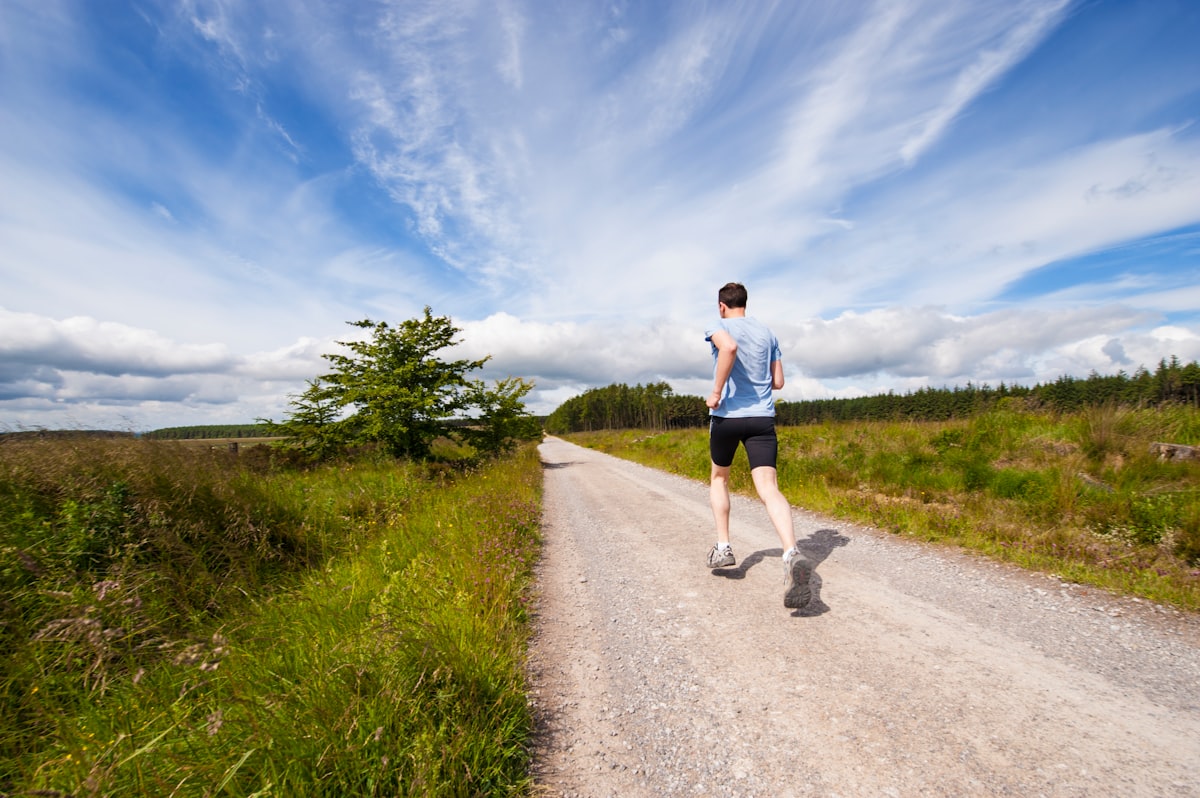 Person tracking fitness progress